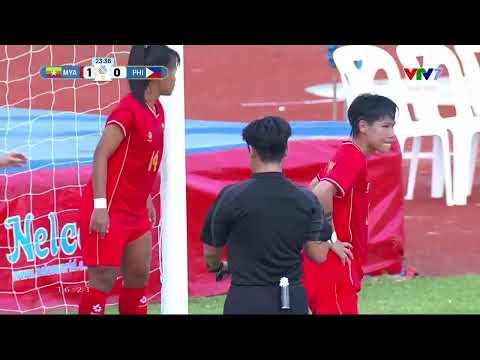 U22 Myanmar VS U22 Philippines SEA Games 33