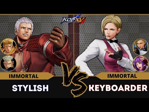 KOF XV⭐STYLISH (Ryo/Yashiro/Goenitz) vs KEYBOARDER (Mature/King/Athena)⭐Ranked Match - 03/25