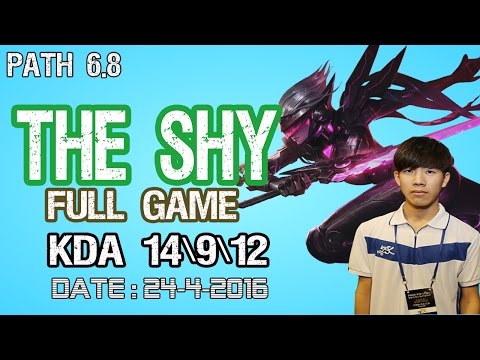 The shy fiora vs riven, top lane, path 6.8, korea, game play(24-4-2016)