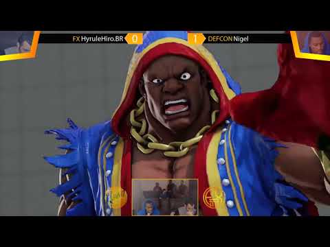 DEFCON | Nigel (Balrog) Vs. FX | HyruleHiro.BR (Chun-Li) - Runnit at the Dojo 5