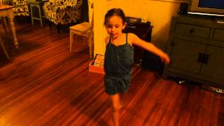 Chloe Noel Interpretive Dance in Jeans Jumper