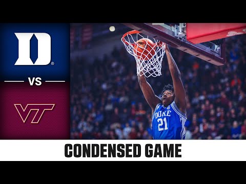 Duke vs. Virginia Tech Condensed Game | 2025-26 ACC Men's Basketball