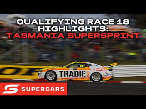 SUPERCARS 2024 NED Whisky Tasmania SuperSprint Race18 予選ハイライト動画