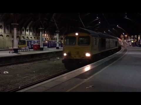 GBRF 66706 At York From Port Clarence (GBRf) To Cardiff Docks Greenergy (GBRf)