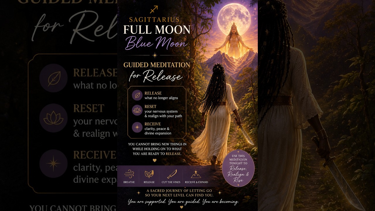 Sagittarius Full Moon Meditation