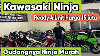 Download lagu KAWASAKI NINJA - PRICE 15 MILLION - READY MANY - HERE IS THE WAREHOUSE FOR 2-STROKE MOTORCYCLES mp3