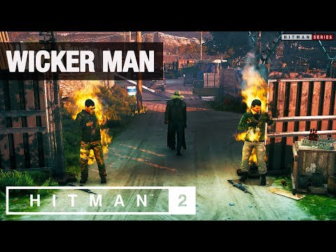HITMAN 2 Colorado - "Wicker Man" Challenge (Easter Egg)