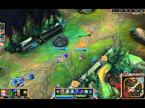 ✔[LOL] Heimerdinger vs Garen & Sona Top | S5 | Gameplay