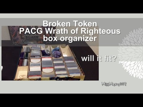 PACG Wrath of Righteous - The Broken Token insert - Will it fit?