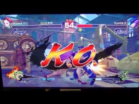 Final Round 18 Ultra Street Fighter 4: EG|K-Brad (Cammy) vs CCG|Air (Poison)