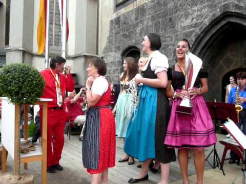 Meisterfeier Basketball 2011 in Wasserburg .MOV