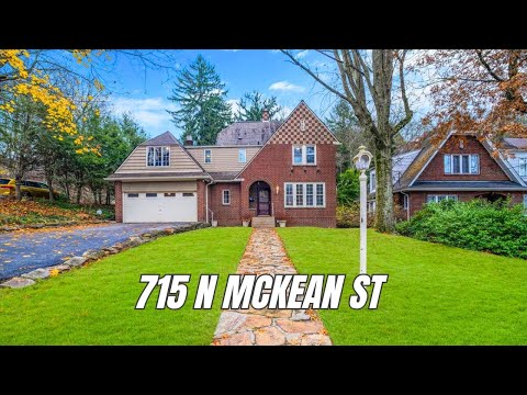 715 N McKean St, Butler, PA 16001 - 5-Bedroom Tudor Home Tour (SOLD)