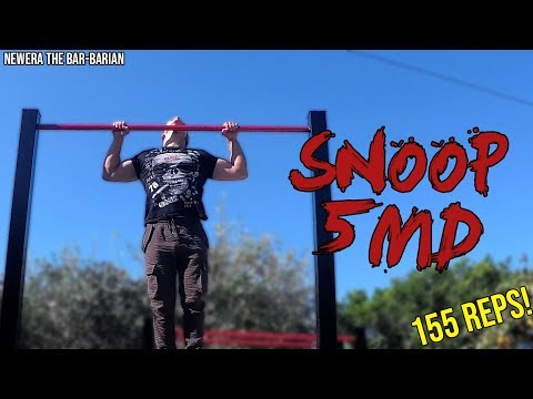 Snoop 5MD (155 Reps under 5 Minutes) - NewEra The Bar-Barian (Sergio Di Pasquale)