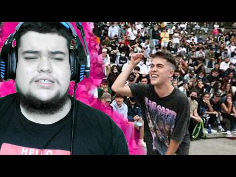 🤯🤯GAZIR EN LA PLAZA 🤯🤯 QMC vs GAZIR  ¡¡REACCION!! | FLASH FREESTYLE