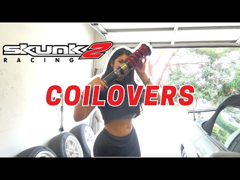Installing Skunk2 Coilovers on my S2000!