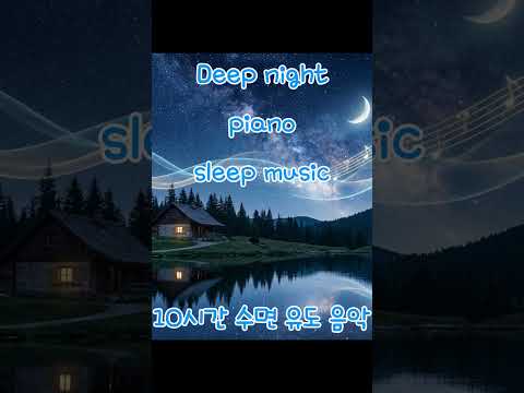 Deep night piano sleep music