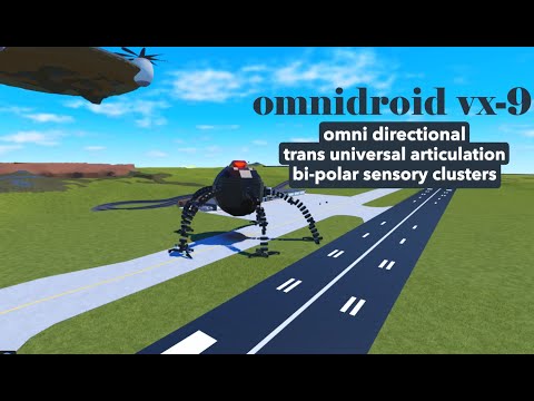 omnidroid vx-9 showcase!! |plane crazy (100 subs special!)