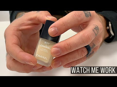 Manicure with Boy de Chanel [WATCH ME WORK]