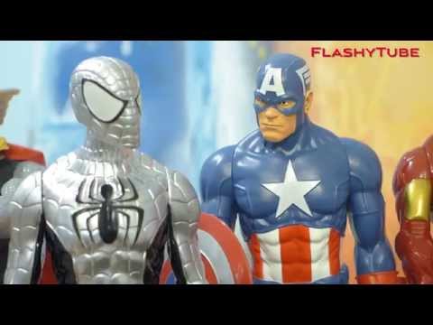 Big Hero 6's Beymax vs. Marvel Superheroes!!  The Avengers, Wolverine and Starlord