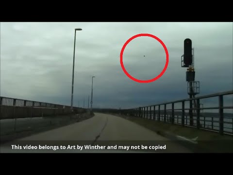 Meteor over bridge in Denmark  October 2015