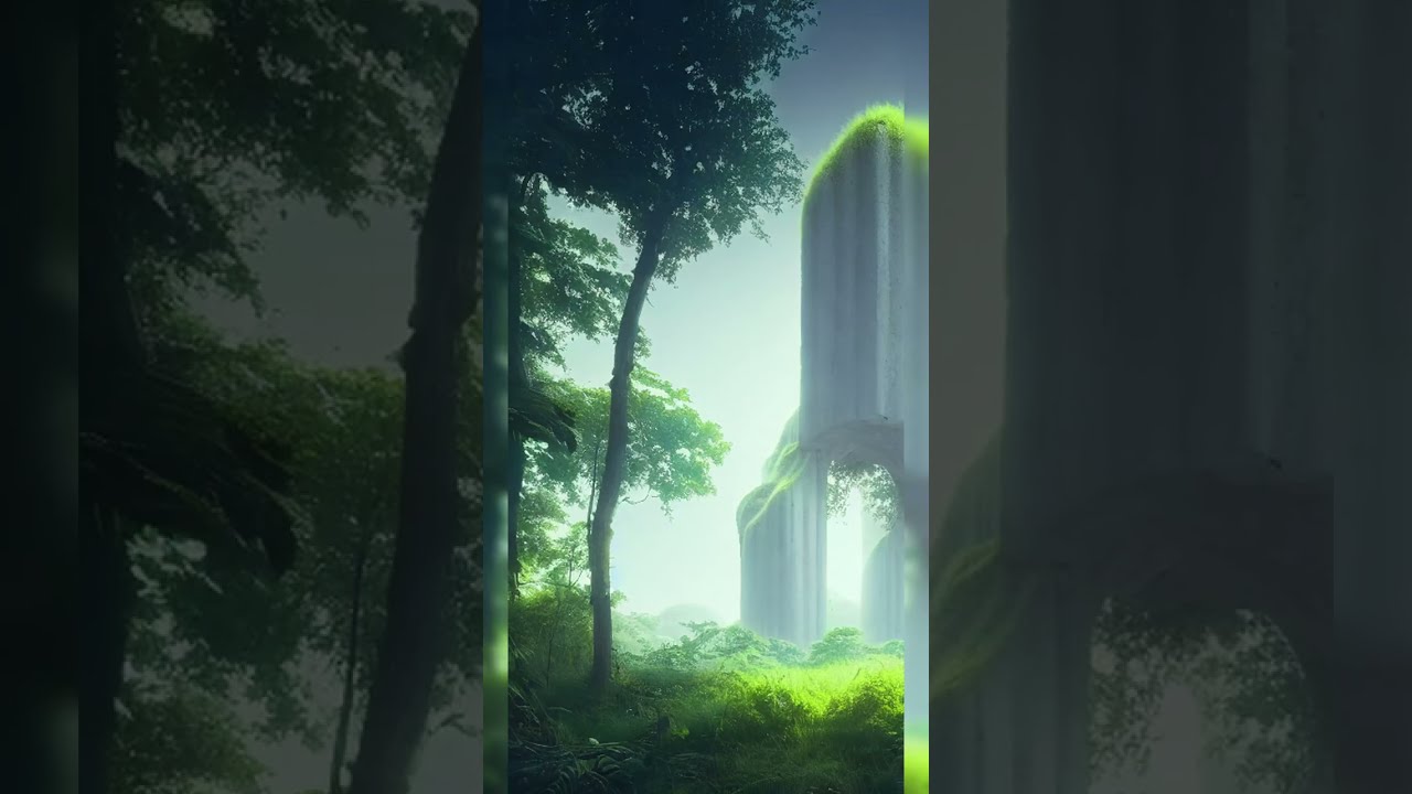 Dystopia - AI ART: Concept Art by Stable Diffusion #shorts