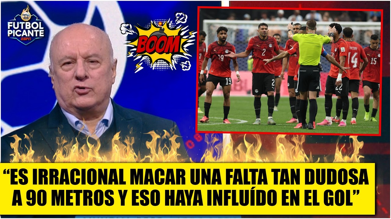 La REMONTADA de ARGENTINA BAJO LA LUPA: Brizio desmenuza el arbitraje vs Egipto | Futbol Picante