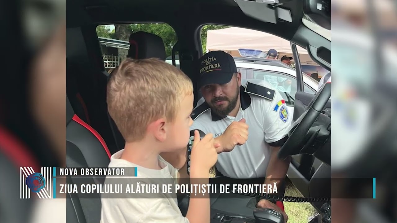 Ziua Copilului alături de polițiștii de frontieră