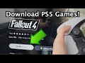 PS5 How To Download Games From PlayStation Store Best Deals