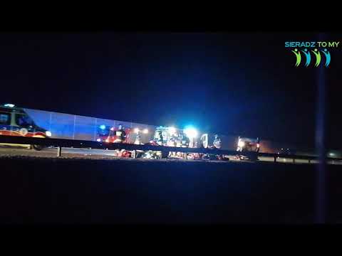 Tragiczny wypadek na S8 w Sieradzu