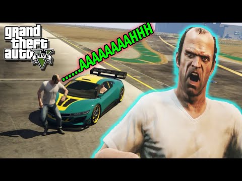 GTA 5 , but Trevor Screams a lot whenever he gets injured
