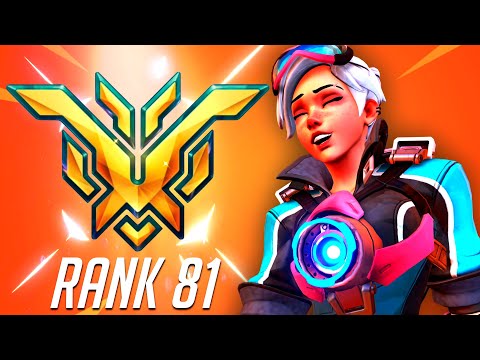 JAKE RANK 81 CARRY TRACER GAMEPLAY ON PARAISO! OVERWATCH 2 TOP 500 SEASON 4