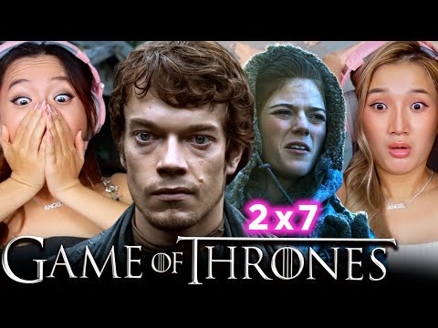 Asian Girls React | Game of Thrones S2 Ep 7 "A Man Without Honor" | First Time Watch