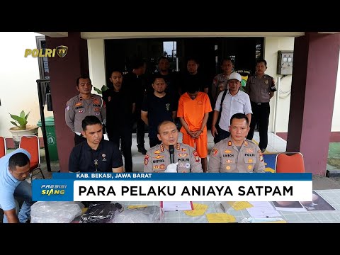 POLRESTRO BEKASI UNGKAP PENGANIAYAAN AKIBATKAN KEMATIAN