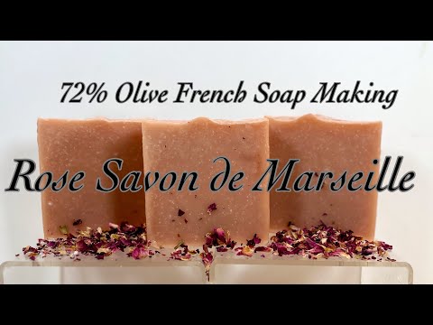Savon de MARSEILLE ~ FRENCH SOAP making w/72% OLIVE