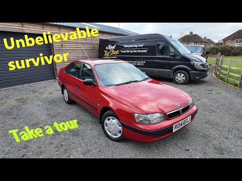 Unglaublich einfacher Toyota Carina E 1.8 Automatik: Nur 60.000 Meilen! (Die ultimative Zuverläss...