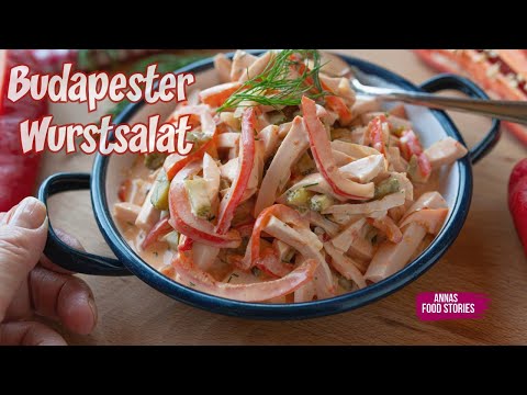 Budapester Wurstsalat Rezept 👍😋 - einfach -lecker - Hausmannskost