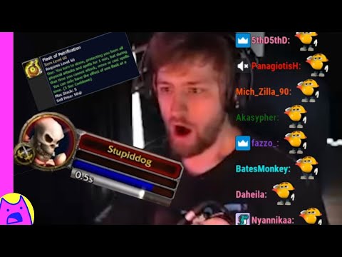 Sodapoppin almost DIES in Hardcore WoW