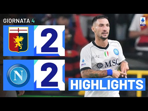 Genoa-Napoli 2-2 | Politano salva il Napoli: Gol e Highlights | Serie A TIM 2023/24