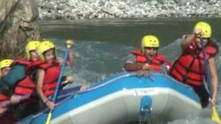 preview picture of video 'Georgia Caucasus: Rafting on Rioni River'