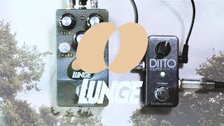 Video thumbnail for Adventure Audio - Lunge Chorus Pedal (Lunge + Ditto Looper) by Adventure Audio