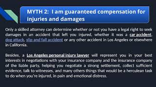 4 Myths About Personal Injury Claim Process