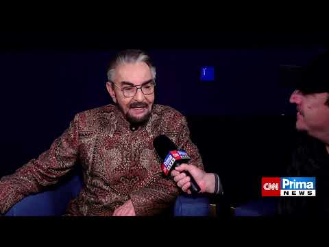 SANDOKAN V PRAZE 2024  !  Rozhovor s hercem Kabir Bedi pro televizi Prima