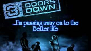 3 Doors Down - Better Life Lyrics