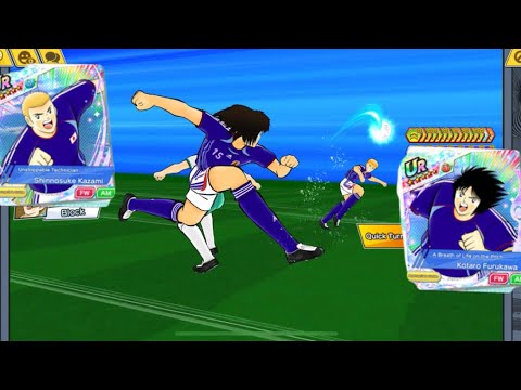 Captain Tsubasa Dream Team! New kazami and Furukawa Golden 23