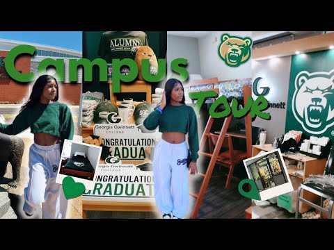 GEORGIA GWINNETT COLLEGE CAMPUS TOUR🐻📚