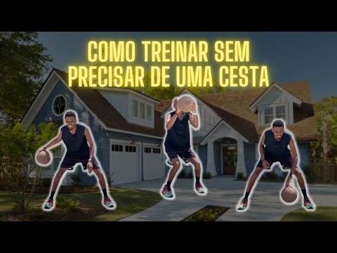 Como treinar basquete SOZINHO em CASA | Evolua sem precisar de uma cesta