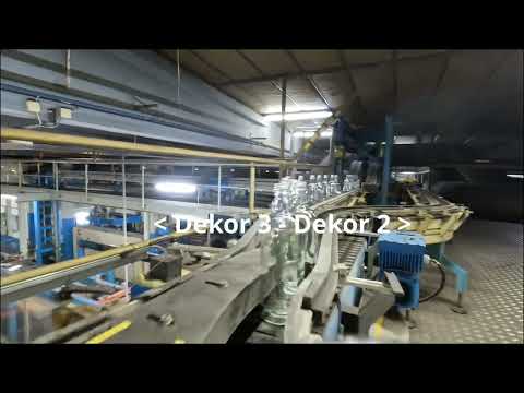 AGP Limmared – Close-up view of a bottle's journey from cold end to storage (Swedish)