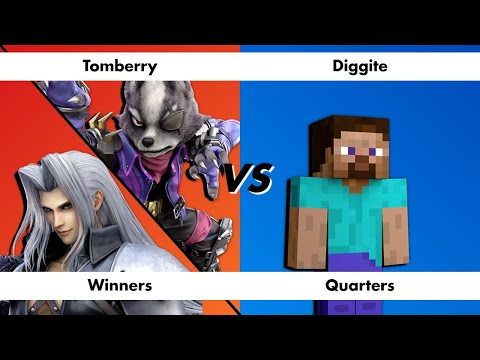 AT Gaming Night S5#8 - Winners Quarters - Tomberry (Wolf, Sephiroth) vs Diggite (Steve)