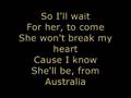 *Jonas Brothers - AUSTRALIA* Lyrics