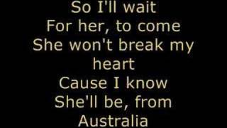 *Jonas Brothers - AUSTRALIA* Lyrics